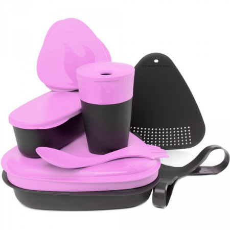 Set veselă LMF MealKit 2.0 pin-pack roz Fuchsia