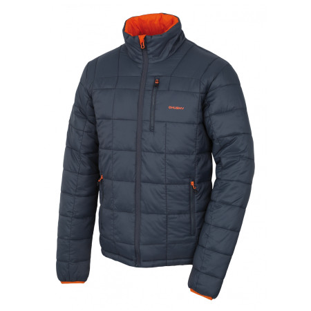 Geacă bărbați Husky Nodiq M negru/portocaliu