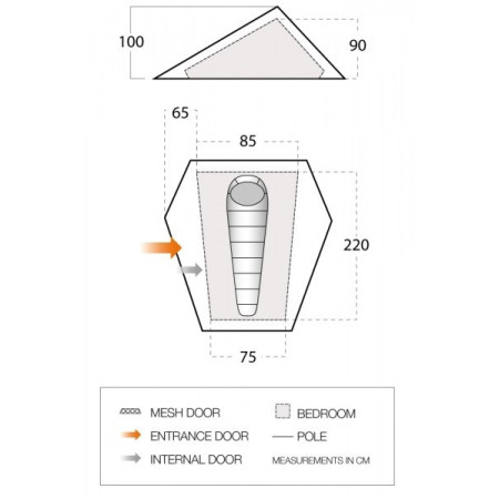 Cort turistic Vango Heddon 100