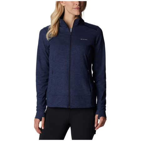 Hanorac funcțional de damă Columbia Weekend Adventure™ EU Full Zip albastru închis Dark Nocturnal Heather