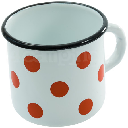 Cană Zulu Cană cu buline roșii
