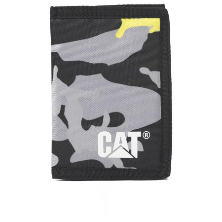 Portofel Caterpillar Millennial Classic Riley gri/negru Camo Black/Grey/Yellow