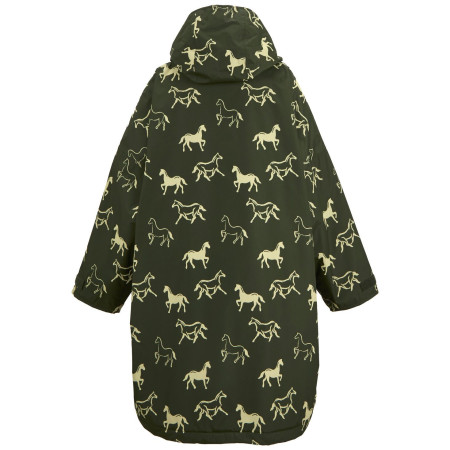 Geacă impermeabilă copii Regatta Junior Waterproof Changing Robe DrkKhHrses