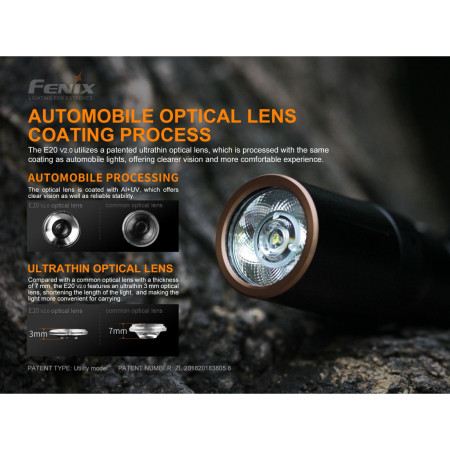 Lanternă Fenix E20 XP-E2 350 lmn