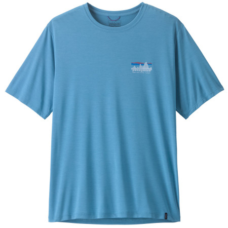 Tricou bărbați Patagonia Men's Capilene Cool Daily Shirt - '73 Skyline albastru Shore Blue - Light Shore Blue X-Dye