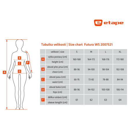 Geacă femei Etape geacă Futura WS