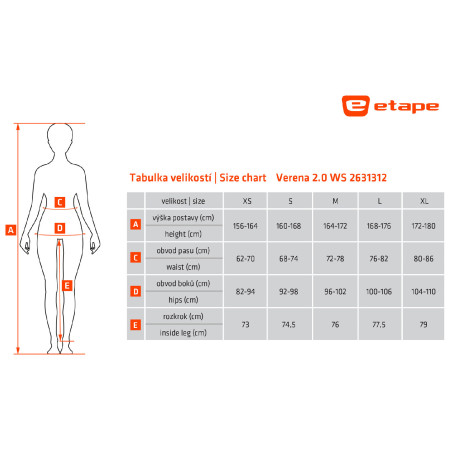 Pantaloni femei Etape VERENA 2.0 WS