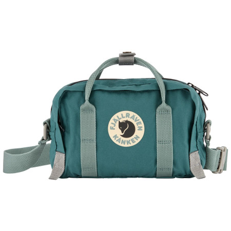 Geantă de umăr Fjällräven Kånken Koncept Crossbody verde Teal-Frost Green