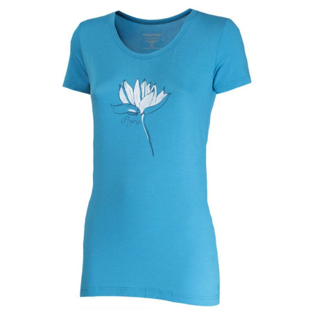 Tricou femei Progress Sonata "Lotus” albastru tyrkysová