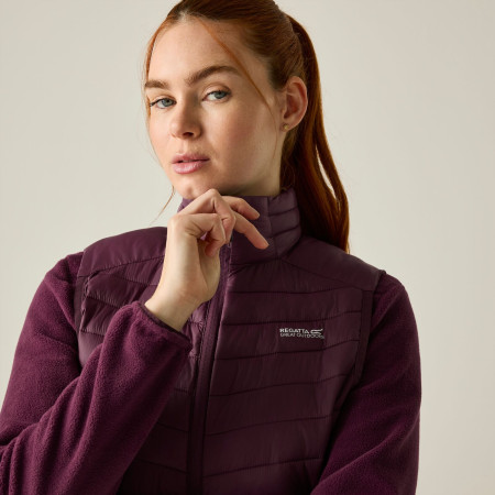 Vestă femei Regatta Womens Leedre Hybrid B/W