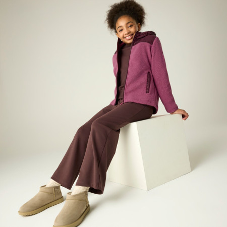Hanorac copii Regatta Myla Hybrid Jacket Fig/Violet