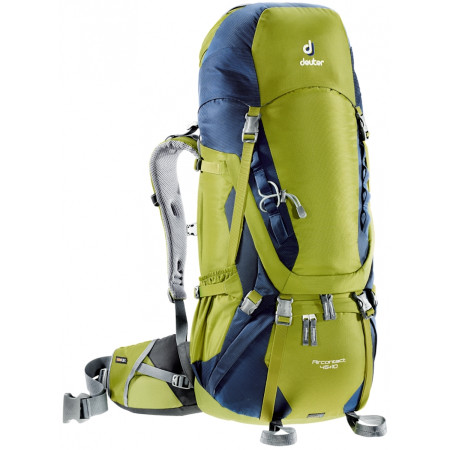 Rucsac Deuter Aircontact 45+10 verde moss-navy