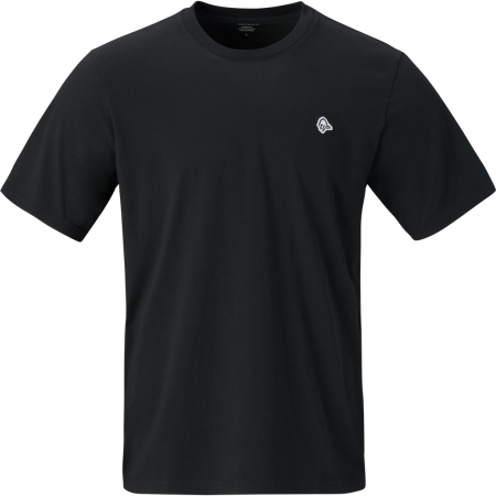 Tricou bărbați Norrona /29 cotton viking patch T-shirt negru Caviar Black