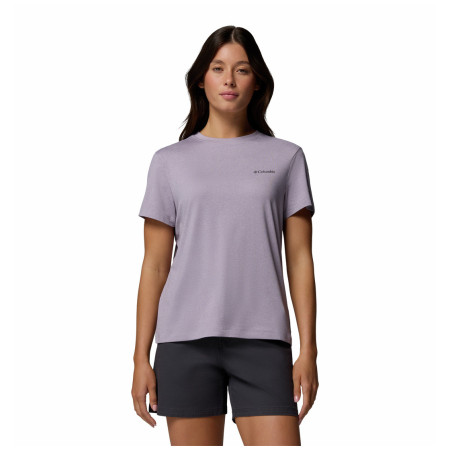 Tricou femei Columbia Parsons Point™ SS Logo Tee violet Lavender Pearl Heather