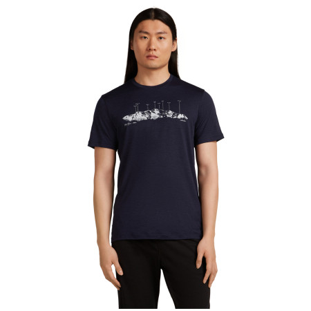 Tricou bărbați Icebreaker Men Merino 150 Tech Lite SS Tee The Peaks