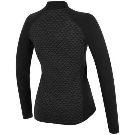 Tricou funcțional femei Zulu Merino 240 Zip Long