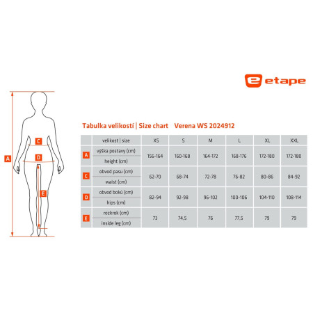 Pantaloni femei Etape Verena WS