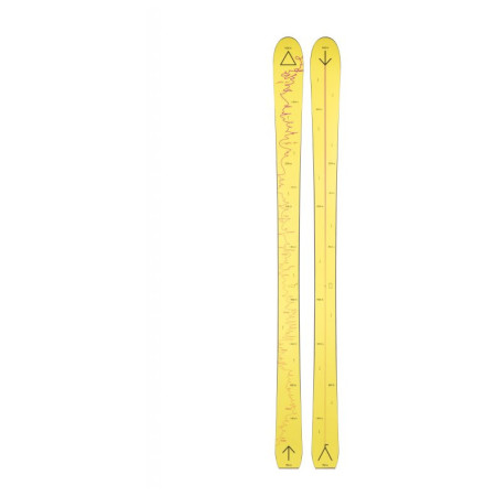 Schiuri pentru schi alpin Egoé Move Beat 87 galben yellow