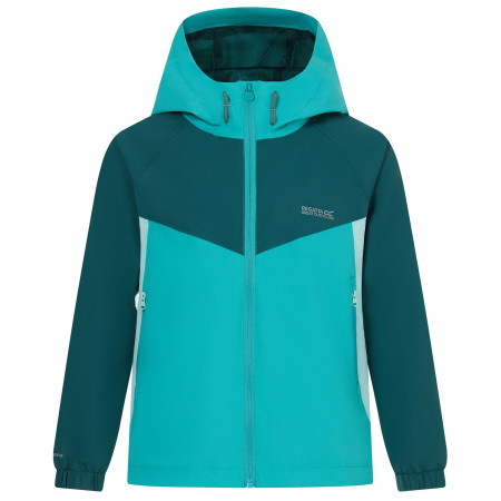 Geacă copii Regatta Hanleigh Turquoise/Mediterranea verde/verde deschis Turquoise/Mediterranea