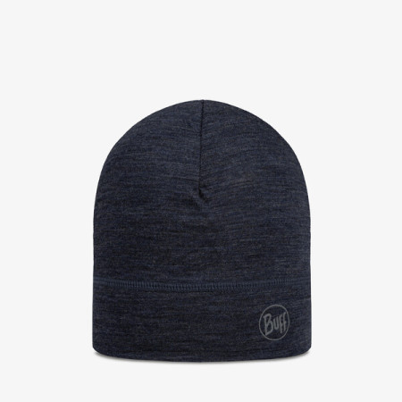 Căciulă Buff Merino Lightweight Beanie albastru închis NIGHT BLUE