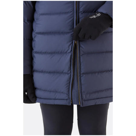 Geacă lungă femei Rab Deep Cover Parka