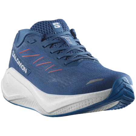 Încălțăminte de alergat pentru bărbați Salomon Aero Blaze 3 albastru închis Dark Blue / White / Cherry Tomato