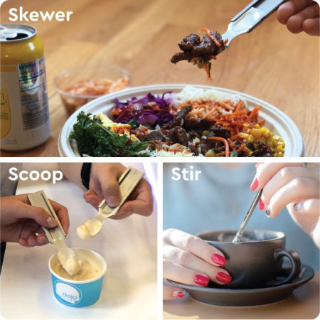 Tacâm GoSun Flatware tacâm pliabil