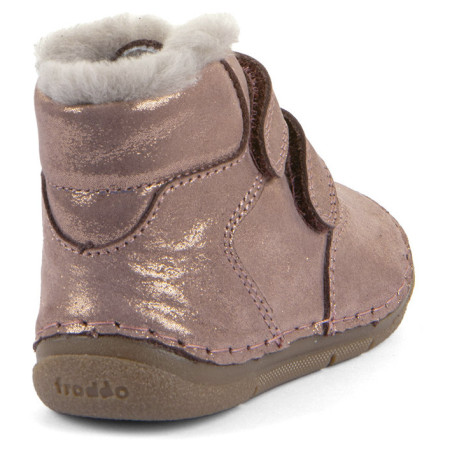 Încălțăminte de iarnă copii Frodo Paix Up Winter Pink/Gold