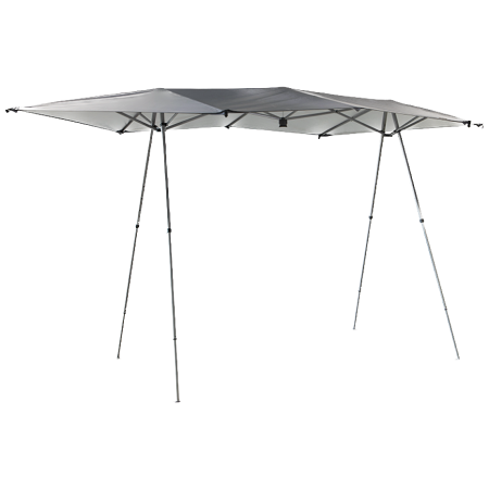 Cort Bo-Camp Shade tent Easy-Up 4.4x2.3 m gri grey