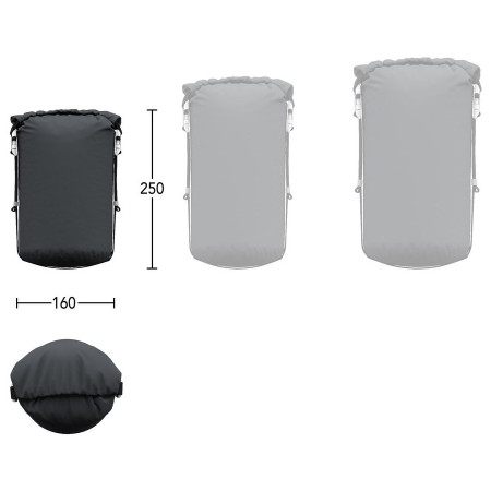 Sac de dormit pentru femei Hannah Bike W 100