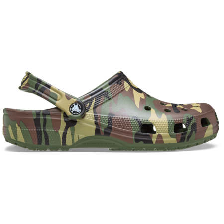 Papuci Crocs Classic Camouflage Clog