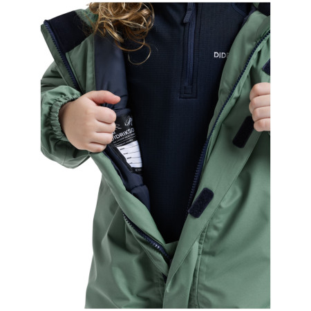 Salopetă copii Didriksons Talvi Kids Cover 2 Dark Moss