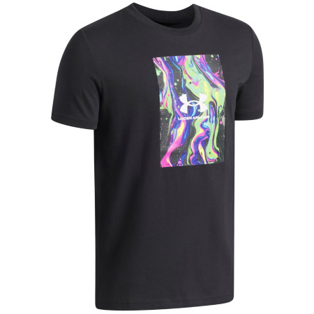 Tricou funcțional copii Under Armour UA B Multi Color Photo SS Black