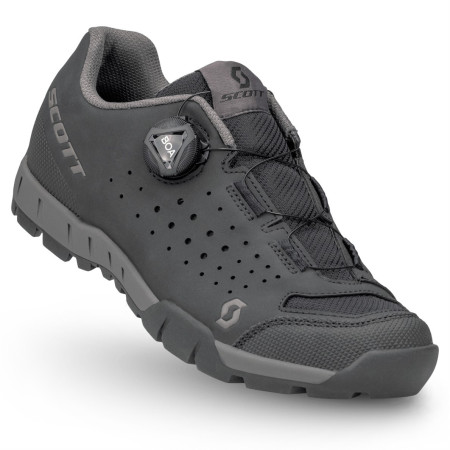 Pantofi de ciclism femei Scott Shoe W's Sport Trail Evo Boa negru matt black/anthracit