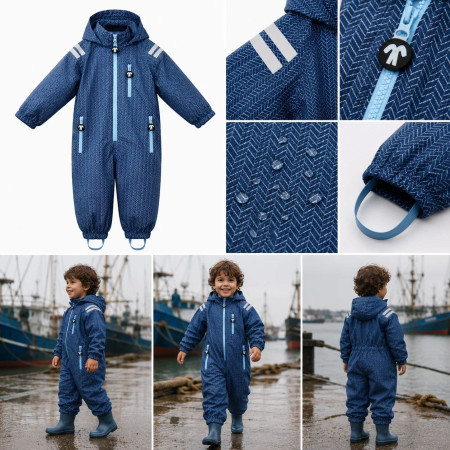 Salopetă copii DucKsday Rainsuit Ranger