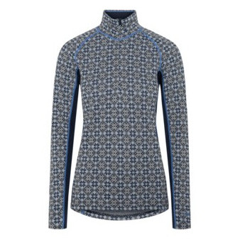 Tricou funcțional femei Kari Traa Rose Light Baselayer Half Zip