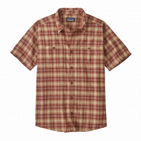 Cămașă bărbați Patagonia M's Back Step Shirt roșu Beyond Horizons: Mangrove Red