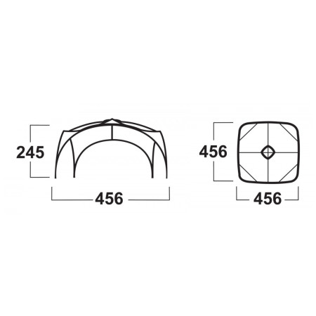 Tendă Husky Broof XL