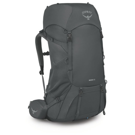 Rucsac turistic Osprey Rook 65 gri dark charcoal/silver lining
