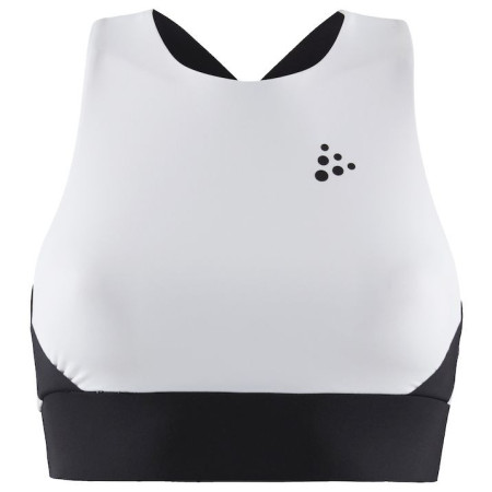 Top femei Craft UNTMD Cropped alb/negru