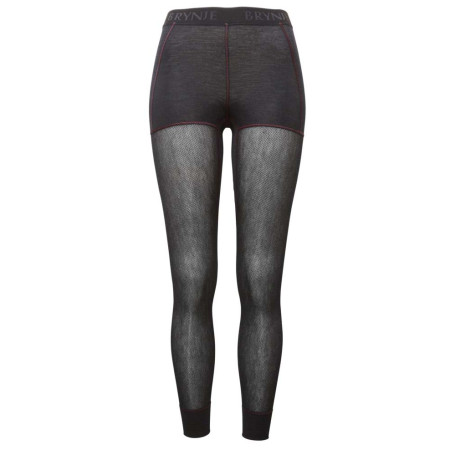 Colanți funcționali femei Brynje of Norway Wool Thermo Light Longs negru Black