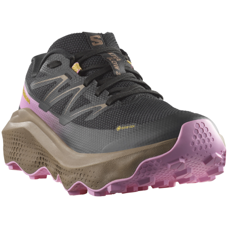 Încălțăminte de alergat pentru femei Salomon Ultra Flow 2 Gore-Tex negru Black / Iron / Cyclamen