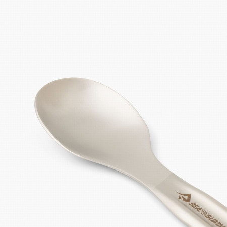 Set tacâmuri Sea to Summit Detour Stainless Steel Cutlery Set 3 Piece