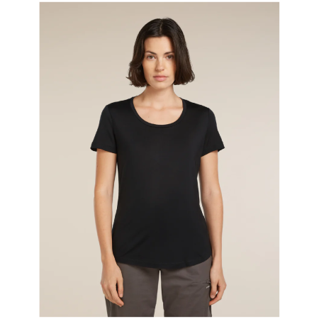 Tricou funcțional femei Icebreaker Women Merino 125 Cool-Lite™ Sphere III SS Scoop Tee