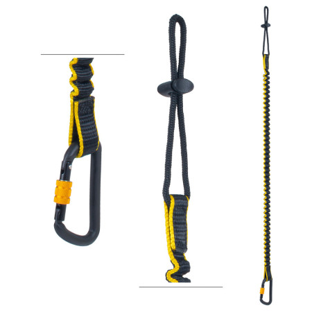 Buclă Beal Super Leash 115 cm negru