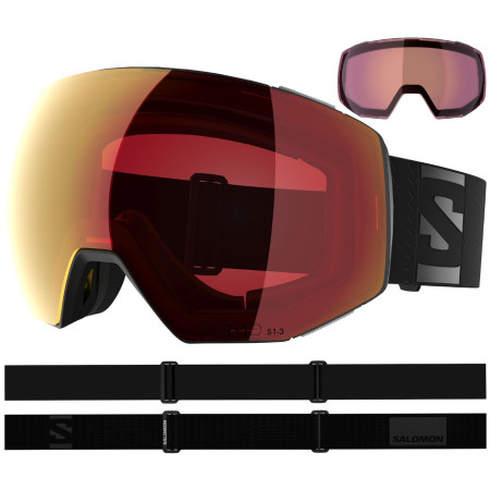 Ochelari de schi Salomon Radium Prime Sigmaphoto +1Lens negru Black