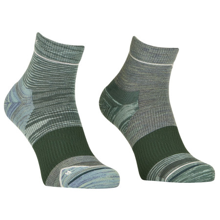 Șosete bărbați Ortovox Alpine Quarter Socks M verde Dark Pacific