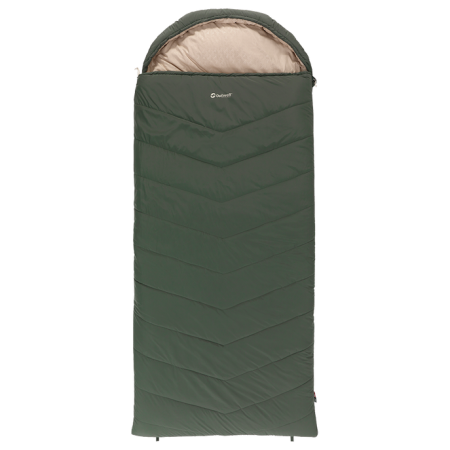 Sac de dormit tip pătură Outwell Caldera Lux XL verde închis Green