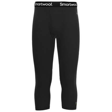 Pantaloni bărbați 3/4 Smartwool Merino 250 Baselayer 3/4 Bottom negru Black
