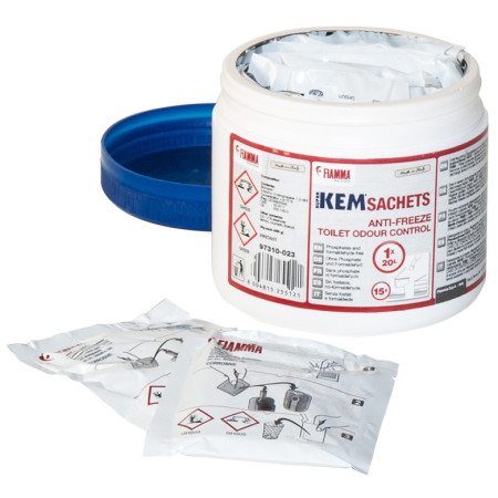 Soluție de curățare Fiamma Super Kem Sachets 15 buc. alb